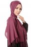Aysel - Plomme Pashmina Hijab - Gülsoy