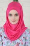 Wilda - Fuchsia Bomull Hijab