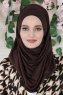 Wilda - Brun Bomull Hijab