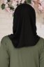 Wilda - Svart Bomull Hijab