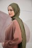 Serap - Khaki Bamboo Crash Hijab