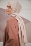 Serap - Taupe Bamboo Crash Hijab