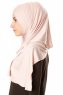 Betul - Gammelrosa 1X Jersey Hijab - Ecardin