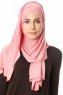 Betul - Mørk Rosa 1X Jersey Hijab - Ecardin