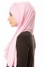 Betul - Rosa 1X Jersey Hijab - Ecardin