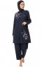 Buglem - Marineblå Burkini - Tesmay
