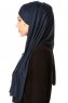 Cansu - Marineblå 3X Jersey Hijab