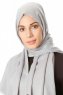 Caria - Lysegrå Hijab - Madame Polo