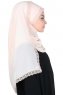 Carin - Beige Praktisk Chiffon Hijab