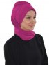 Carmen Fuchsia Praktisk One-Piece Hijab Ayse Turban 325401-3