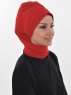 Carmen Röd Instant One-Piece Praktisk Hijab Ayse Turban 325426-3