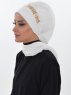 Carmen Vit Praktisk Instant One-Piece Hijab Ayse Turban 325403-2