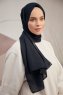 Silky Plain - Marineblå Hijab