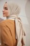 Silky Plain - Beige Hijab