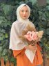 Daliya - Hvit Jazz Hijab - Mirach