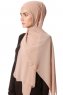 Derya - Beige Praktisk Chiffon Hijab