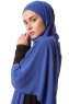Derya - Blå Praktisk Chiffon Hijab