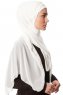 Derya - Creme Praktisk Chiffon Hijab