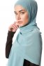 Derya - Mintgrønn Praktisk Chiffon Hijab