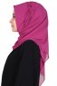 Disa - Fuchsia Praktisk Chiffon Hijab