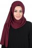 Disa - Plomme Praktisk Chiffon Hijab