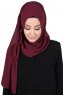 Disa - Plomme Praktisk Chiffon Hijab