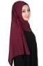 Disa - Plomme Praktisk Chiffon Hijab