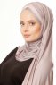 Duru - Steingrå & Gammelrosa Jersey Hijab