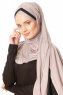 Duru - Steingrå & Svart Jersey Hijab