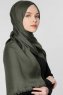 Ece Khaki Pashmina Hijab Sjal Halsduk 400005c