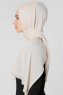 Ece Ljus Beige Pashmina Hijab Sjal Halsduk 400043d