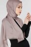 Ece Ljus Taupe Pashmina Hijab Sjal Halsduk 400055c