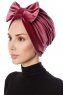 Ekin - Mørk Rosa Turban