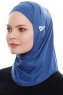 Elif - Blå Sport Hijab - Ecardin