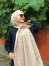 Ermina - Taupe Bomull Hijab - Mirach