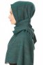 Esana - Mørk Grønn Hijab - Madame Polo