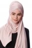 Eslem - Gammelrosa Pile Jersey Hijab - Ecardin