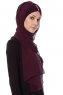 Evren - Plomme Chiffon Hijab