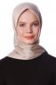 Eylul - Taupe Kvadrat Rayon Hijab