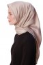 Eylul - Taupe Kvadrat Rayon Hijab