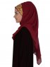 Gina Bordeaux Praktisk One-Piece Hijab Ayse Turban 324107-3