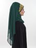 Gina Mörkgrön Praktisk Hijab Ayse Turban 324104d