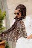 Gizala - Leopard Mønstret Hijab - Sal Evi