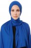 Hande - Blå Bomull Hijab - Gülsoy