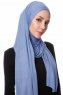Hanfendy Indigo Praktisk One Piece Hijab Sjal 201741d