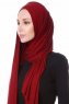 Hanfendy Mörk Bordeaux Praktisk One Piece Hijab Sjal 201749b