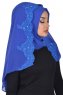 Helena - Blå Praktisk Hijab - Ayse Turban