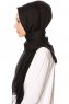Huriye - Svart Hijab - Özsoy