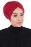 Jill - Bordeaux Bomull Turban - Ayse Turban