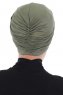 Jill - Khaki Bomull Turban - Ayse Turban